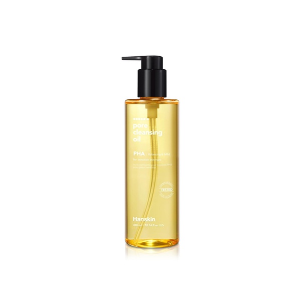 Hanskin Pore Cleansing Oil PHA Balancing and Mild 300ml
