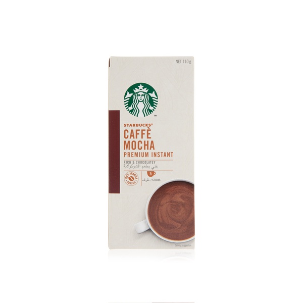 اشتري Starbucks Caffe Mocha Premium Instant Coffee Mixes 5s 110g في الامارات