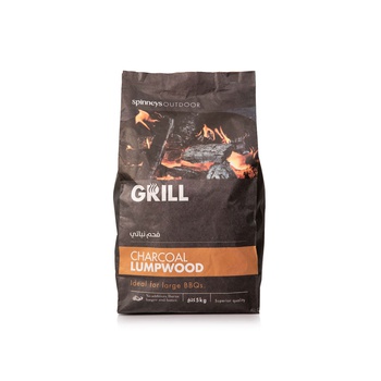 Spinneysoutdoor Natural Charcoal Lumpwood 5kg