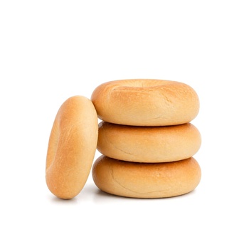 Plain Bagel 120g x 4