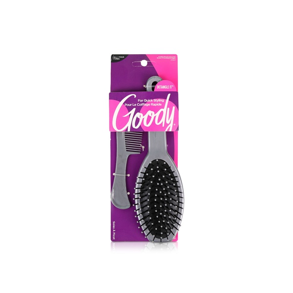 Goody Styling Essentials Cushion Brush and Comb Set