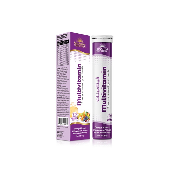 Sunshine Nutrition Multivitamin Effervescent Tablets x20