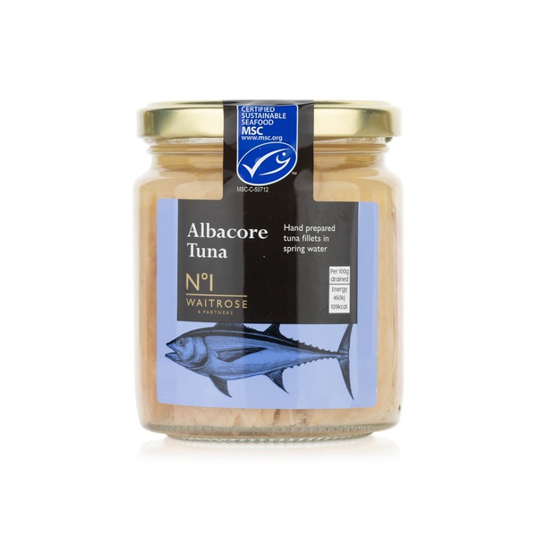 Waitrose No.1 Albacore Tuna in Water 220g