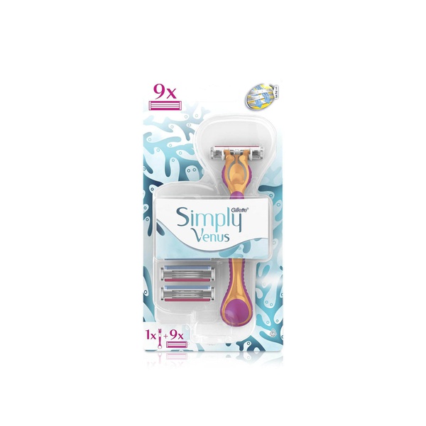 Gillette Simply Venus Razors x 9