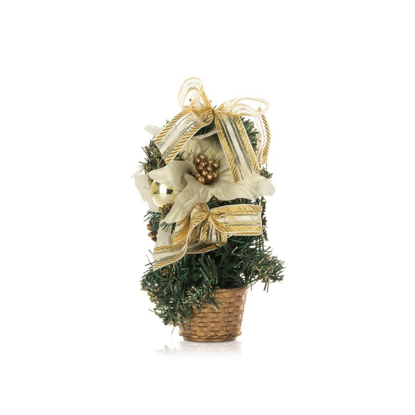Christmas Magic Decorated Tree Gold 30cm