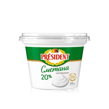 President 20% Fat Sour Cream 200g