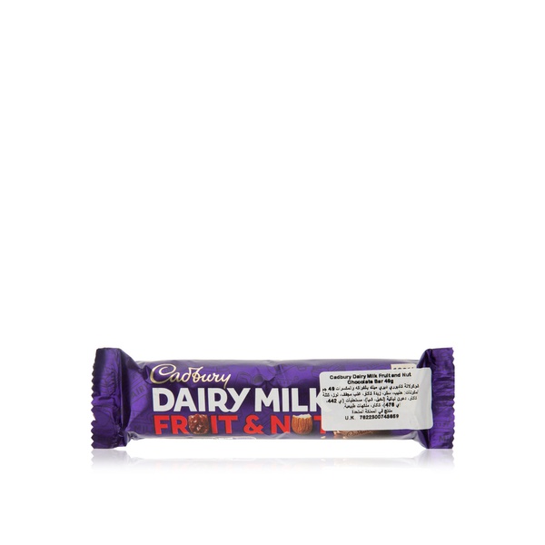 Cadbury Dairy Milk Fruit & Nut Standard Bar 49g