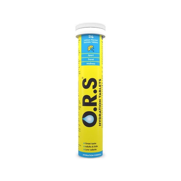 O.R.S Hydration Tablets Lemon x24