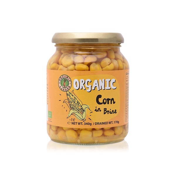 Organic Larder Corn in Brine 340g