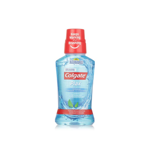 Buy Colgate Plax peppermint mouthwash 250ml in UAE