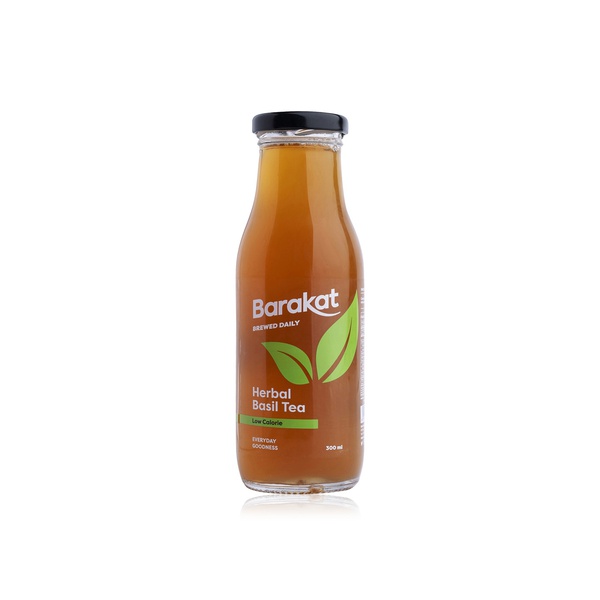 Buy Barakat herbal basil iced tea 300ml in UAE
