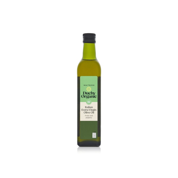 Waitrose Duchy Organic Italian Extra Virgin Olive Oil 500ml