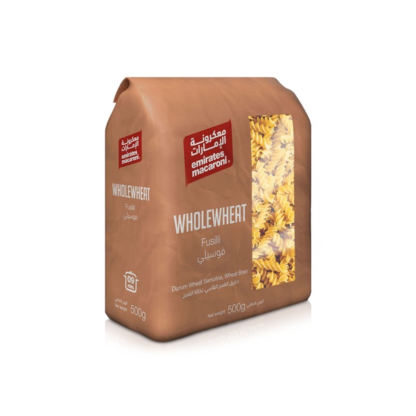Emirates Macaroni Wholewheat Fusilli 500g