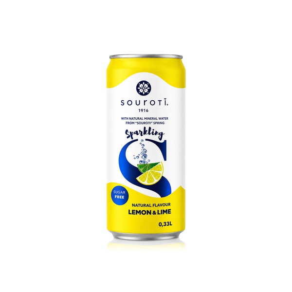 Souroti Lemon Sparkling Water 330ml