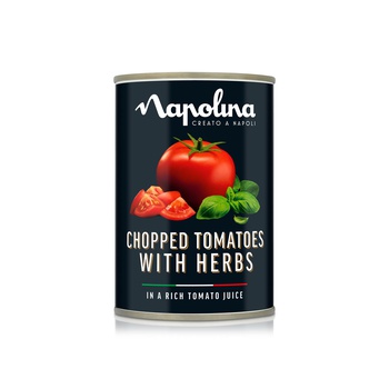 Napolina Chopped Tomatoes with Herbs 400g
