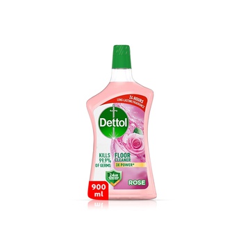 Dettol Antibacterial Rose Scent Floor Cleaner 900ml