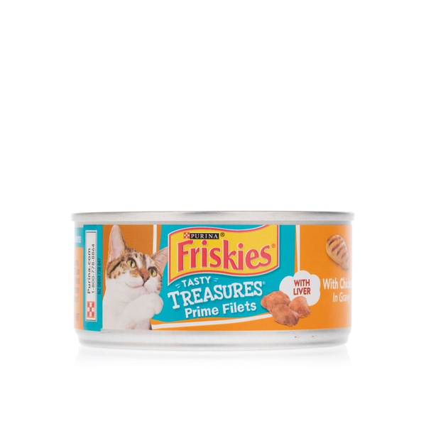 Friskies Tasty Treasures Prime Filets With Chicken And Liver In Gravy 