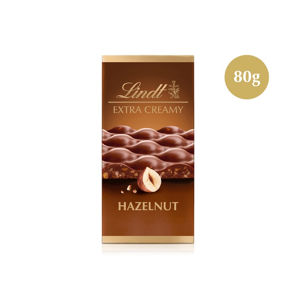 Lindt Extra Creamy Hazelnut 80g