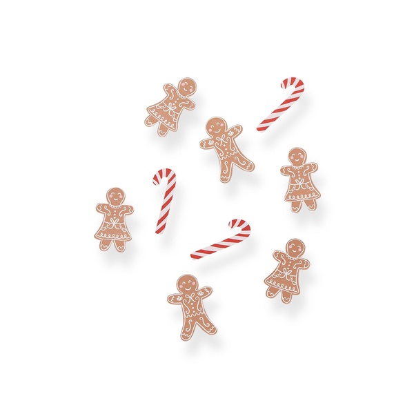 Hootyballoo Gingerbread & Candy Cane Table Scatter 10g