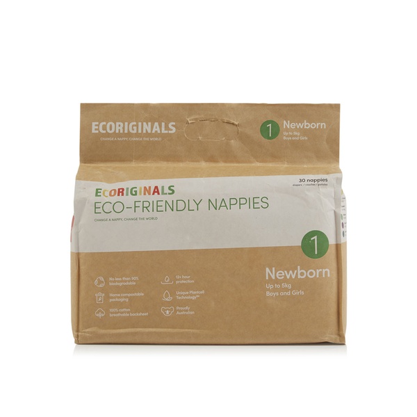 اشتري Ecoriginals nappies 5kg newborn size 30pcs في الامارات