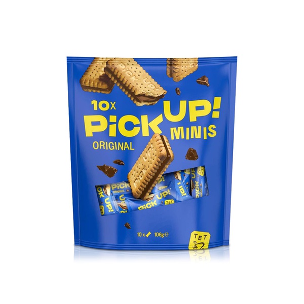 Buy Bahlsen Pick Up mini chocolate biscuits 106g in UAE