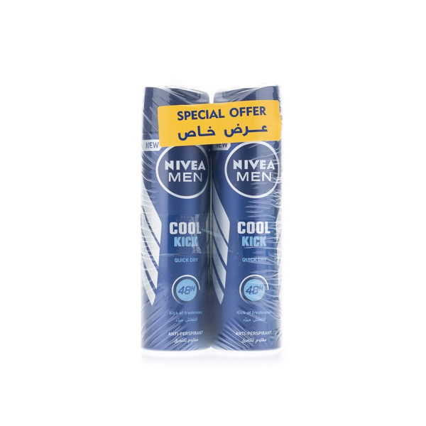 Nivea for Men Aqua Cool Deodorant Spray 150 Ml