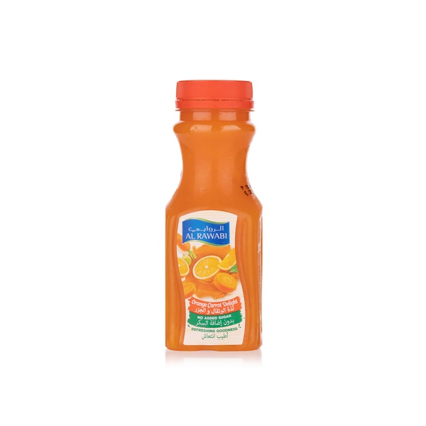 Al Rawabi orange and carrot juice 200ml - Spinneys UAE