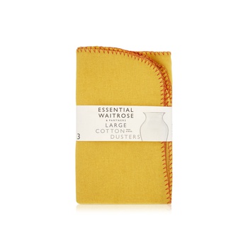 Waitrose Essential Large Cotton Dusters