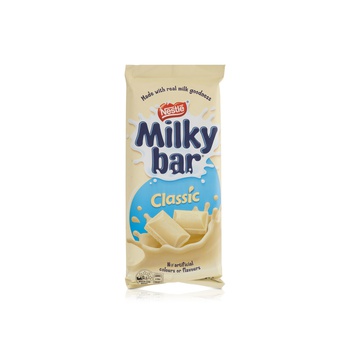 Nestle milky bar classic white chocolate block 170g