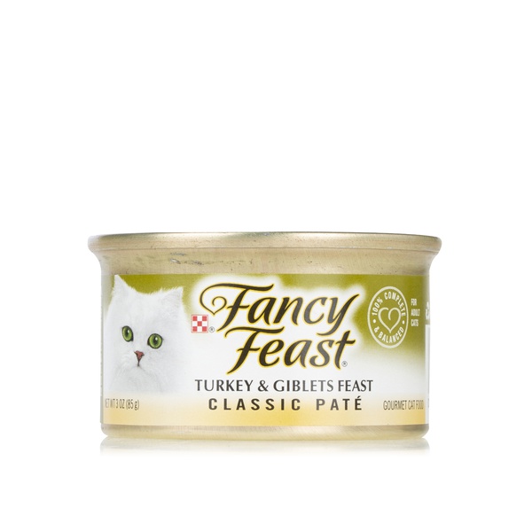 Buy Fancy Feast turkey & giblets feast 85g in UAE