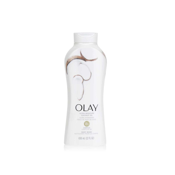 Buy Olay Ultra Moisture body wash coconut oasis 650ml in UAE