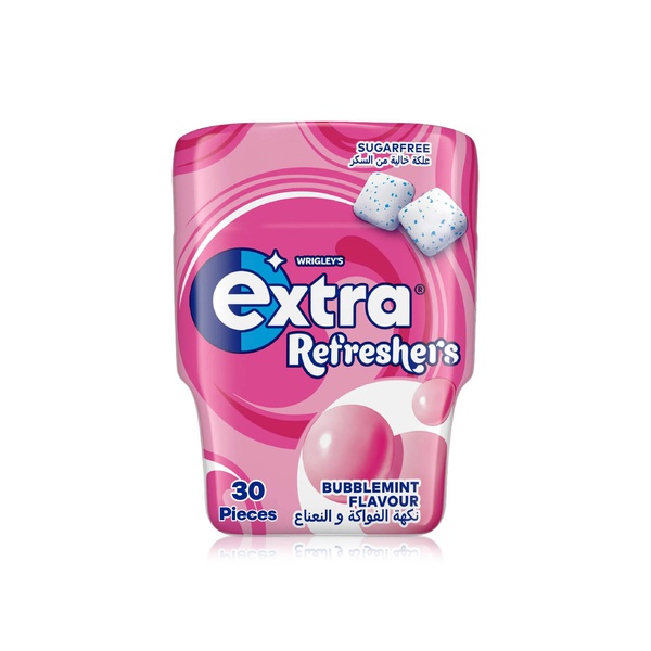 Wrigley's Extra Refreshers Bubblemint Sugarfree Gum 30 Pieces 67g