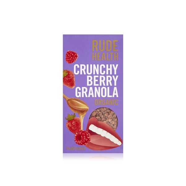 Buy Rude Health crunchy berry granola 400g in UAE
