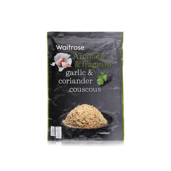 Waitrose Garlic & Coriander Couscous 110g