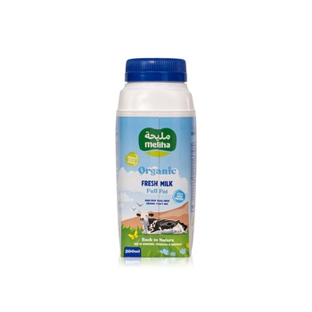 Meliha Organic Fresh Milk 200ml