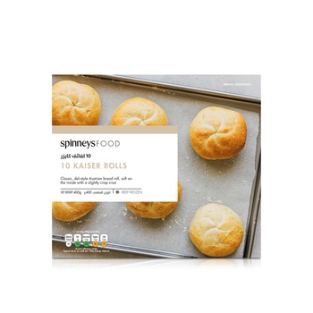 Spinneysfood Sesame Kaiser Rolls x10 400g