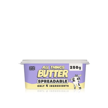 All Things Butter Spreadable Salted Butter 250g