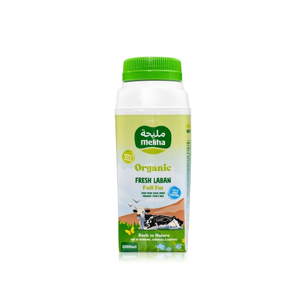 Meliha Organic Fresh Laban 200ml