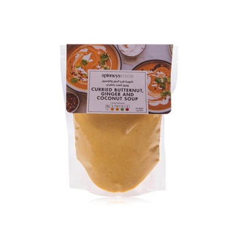 Spinneysfood Curried Butternut Ginger and Coconut Soup 450ml