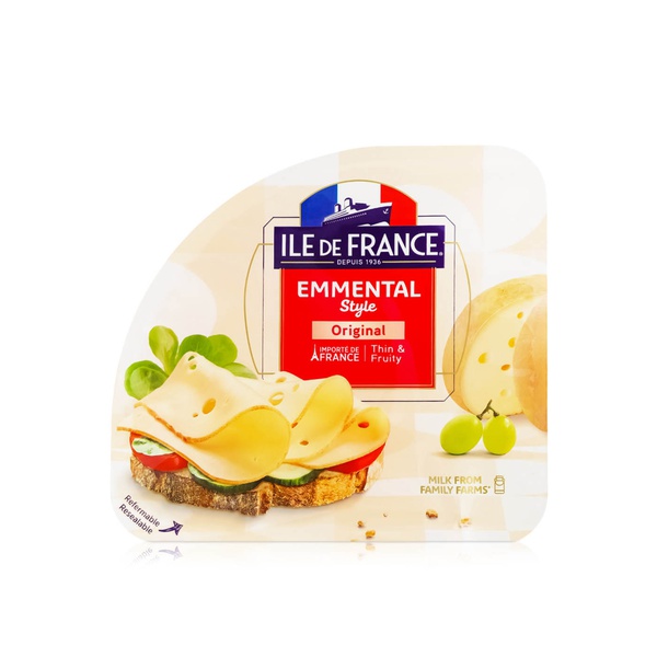Ile De France Original Thin & Fruity Emmental Cheese Slices 150g