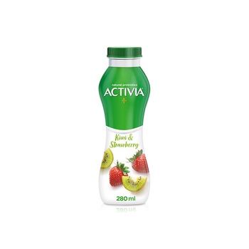 Activia Strawberry and Kiwi Yoghurt Drink 280ml