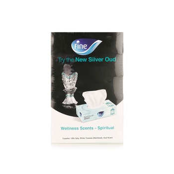 Fine Facial 2ply Tissue Silver Oud 120 x 5