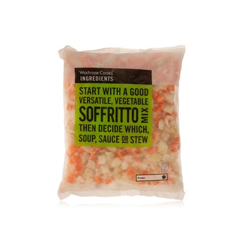 Waitrose Frozen Cooks' Ingredients Frozen Soffritto Mix 500G