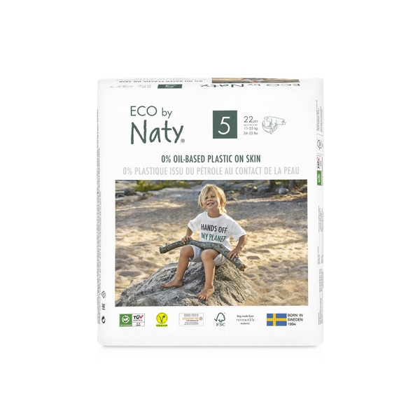 اشتري Eco by Naty diapers size 5 22s في الامارات