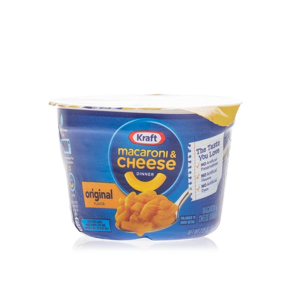 Buy Kraft mac & cheese original cups 58g in UAE