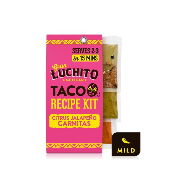 Gran Luchito Mexican Citrus Jalapeno Carnitas Taco Recipe Kit 270g