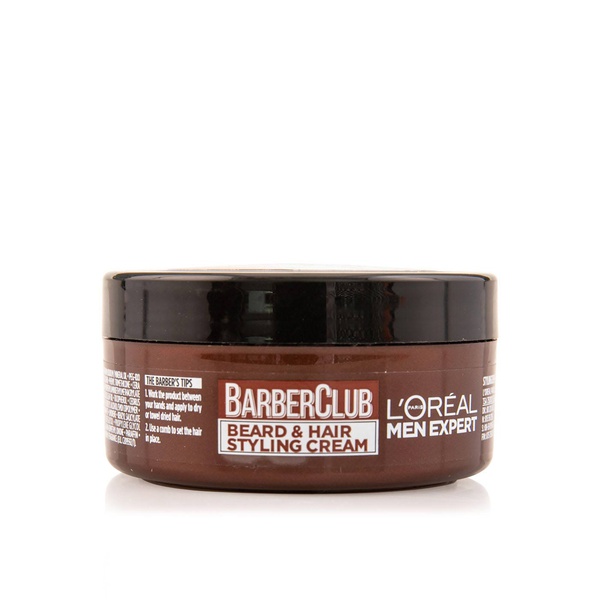 اشتري LOreal Paris Men Expert Barber Club beard & hair styling cream 75ml في الامارات