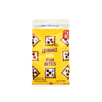 Bahlsen Leibniz Fun Bites Milk Biscuits 100g