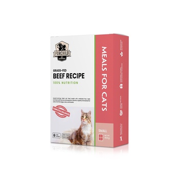 Furchild Grass-Fed Beef Raw Cat Food 113.5g x 4