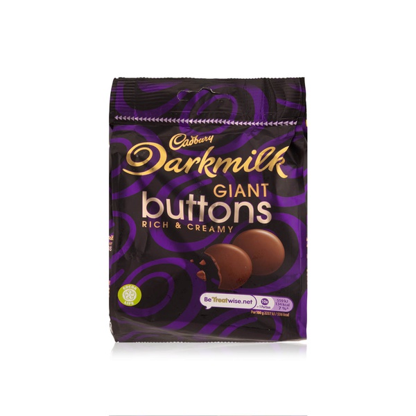 Cadbury Darkmilk Giant Buttons Chocolate Bag 90g